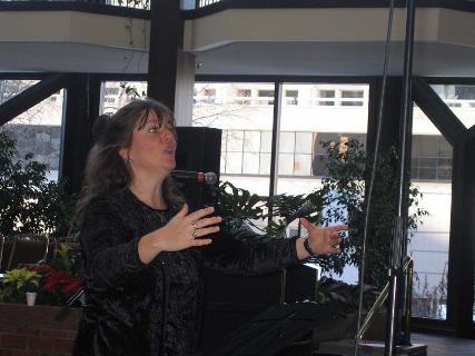 Lorraine Manifold at World Religion Day, Hull, Canada 17 Jan 2006